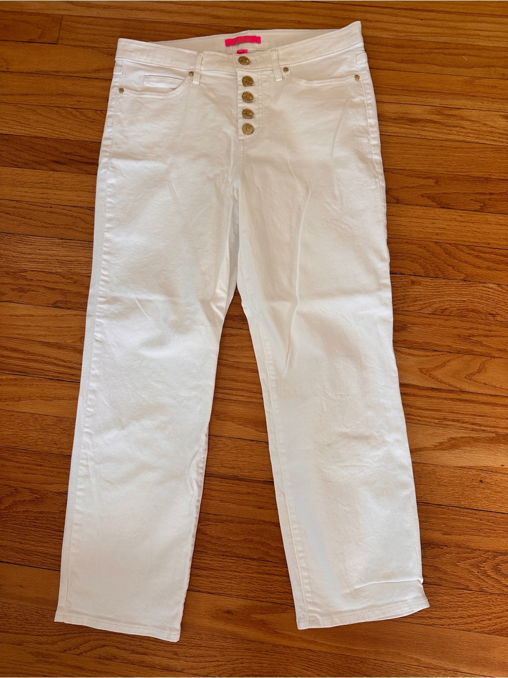 Lilly Pulitzer South Ocean High Rise Straight Leg Jean
